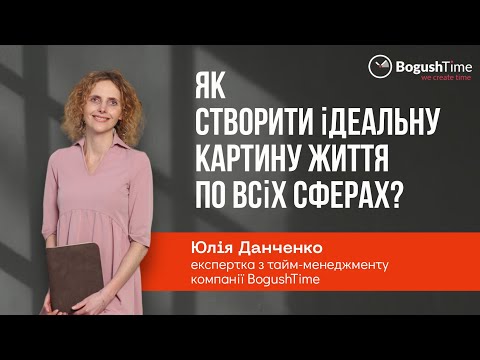 Видео: Як створити ідеальну картину життя по всіх сферах?