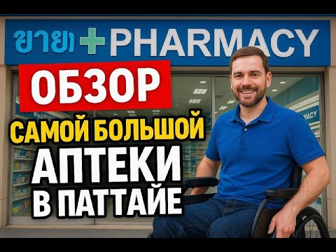 Видео: #♿️ Обзор самой большой аптеки в ПАТТАЙЕ | Полезно для людей с ОВЗ, туристов и резидентов