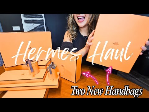 Видео: Распаковка Hermes Paris | Две новые сумки