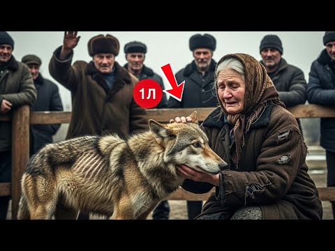 Видео: Служебного волка продали за 1 рубль — но потом все не смогли сдержать слёз