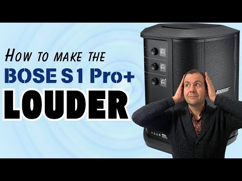 Видео: Как сделать звук BOSE S1 Pro+ ГРОМЧЕ!