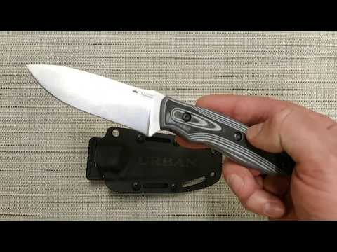 Видео: Нож URBAN Kizlyar Supreme. Умнее чем красивый CityHunter :))