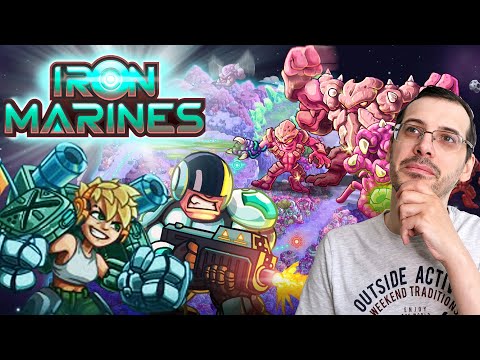Видео: Иринки и Маринки парам парам пам пам | Iron Marines прохождение #1