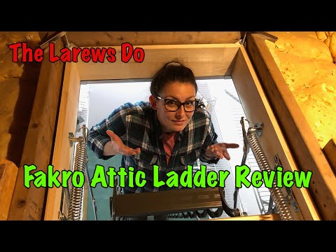 Видео: Чердачная лестница Fakro за 700 долларов должна быть хорошей, верно? НЕВЕРНО