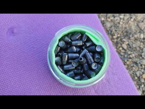 Видео: Летний отстрел 2-х видов пуль RODR 3г (элей) и Минутка 2.9г (катюша экспансив) из Дубравы Чекан 6.35