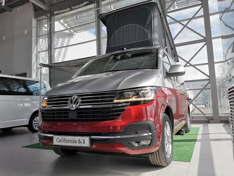 Видео: Новый Фольксваген Калифорния Бич Тур 4х4 Т 6.1 (199 л.с.)