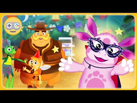 Видео: Лунтик Карнавал. Новая игра для детей. Устроим для друзей Лунтика маскарад и праздник в лесу