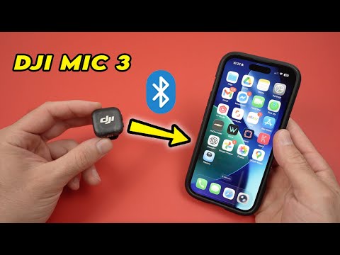 Видео: DJI Mic 3: как подключиться к iPhone по Bluetooth + дополнительные советы