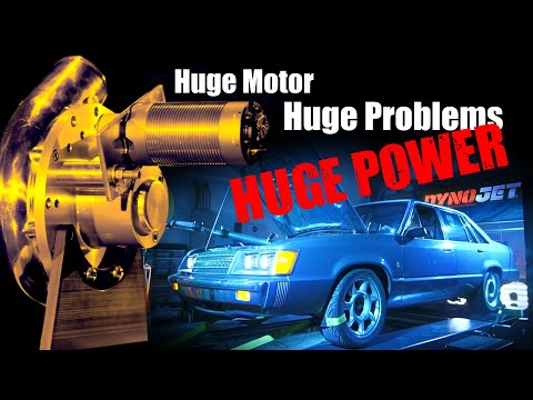 Видео: Электрический нагнетатель P2 проходит динамометрические испытания с самым большим двигателем на с...