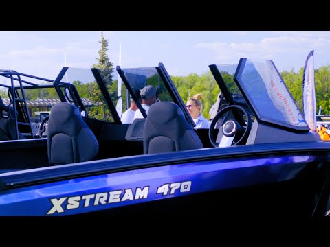 Видео: Обзор флагманской модели лодки от Xstream Boats - Xstream 470