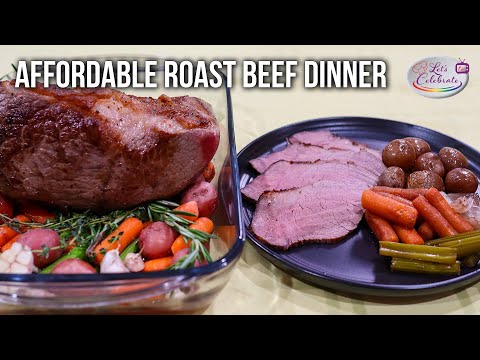 Видео: Доступный ужин с ростбифом — ростбиф с овощами