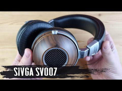 Видео: Обзор открытых наушников Sivga SV007: шикарный притемненный звук