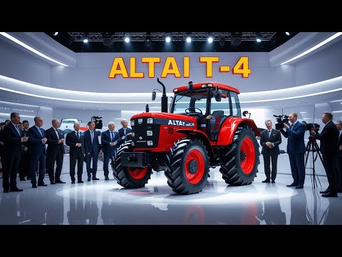 Видео: ALTAI Т-4 — Легендарный русский трактор! 🚜 Мощь и история || Altai Russian tractor 🚜