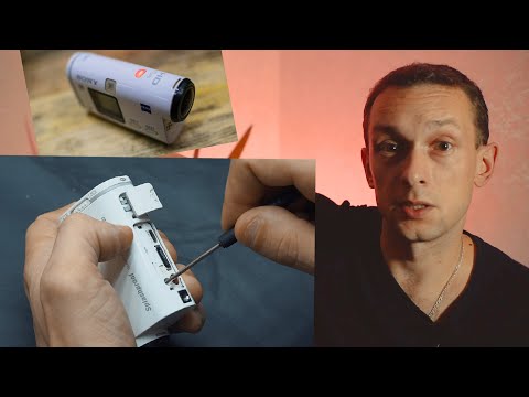 Видео: Ремонт экшнкамеры AS200V.  Убираю звук и свечение индикатора записи.