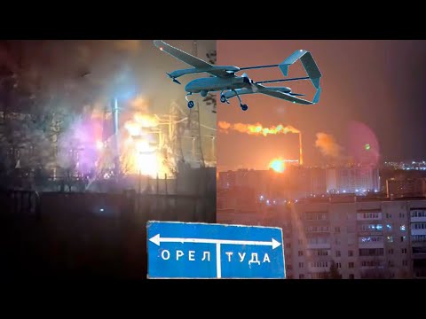 Видео: "ТЭЦ взорвали! Щас света не будет!" Орел трясет! Владимир:ПС 750 кВ полыхает знатно! Ярославль: НПЗ?