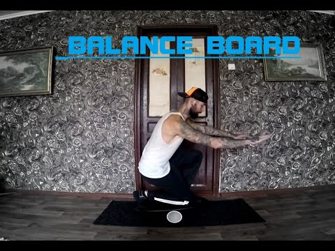 Видео: Баланс борд, початкові вправи.