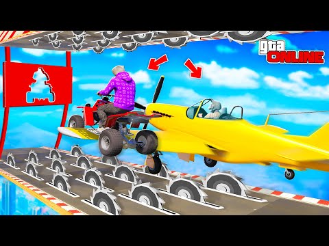 Видео: ПАРНЫЙ СКИЛЛ-ТЕСТ НА КРЫЛЕ САМОЛЕТА В GTA 5! КООПЕРАТИВНЫЙ ПАРКУР В ГТА 5 ОНЛАЙН