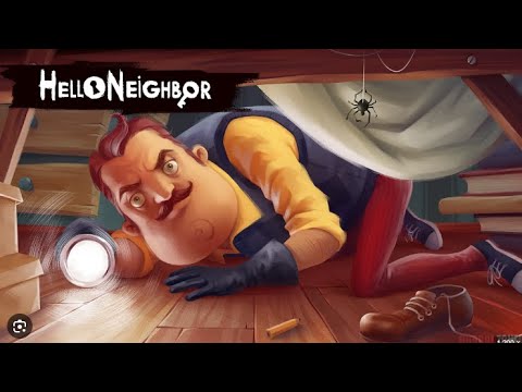 Видео: играю в hello neighbor alpha 4 первый разз