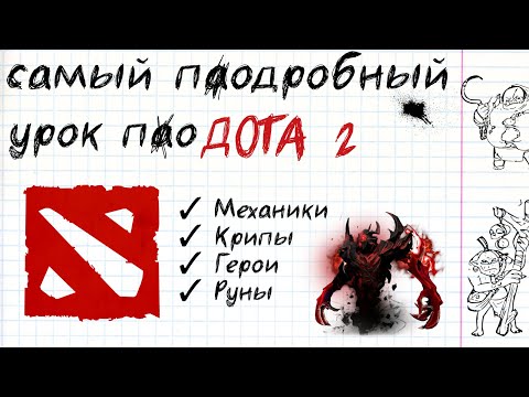 Видео: DOTA 2 С НУЛЯ. УРОК ПО ДОТЕ КРАТКО (ч. 1)