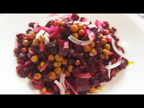 Видео: Полезный витаминный салат из свеклы. 5 минут и готов.