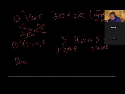 Видео: Факультатив АЛКТГ/ДА 02.10.2025, потоки на графах