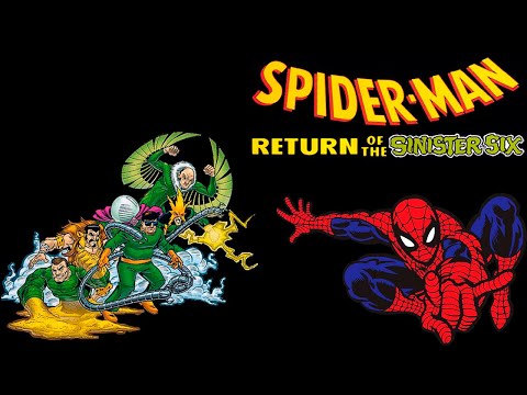 Видео: Spider-Man: Return of the Sinister Six (Человек паук) Полное прохождение [NES / Денди]