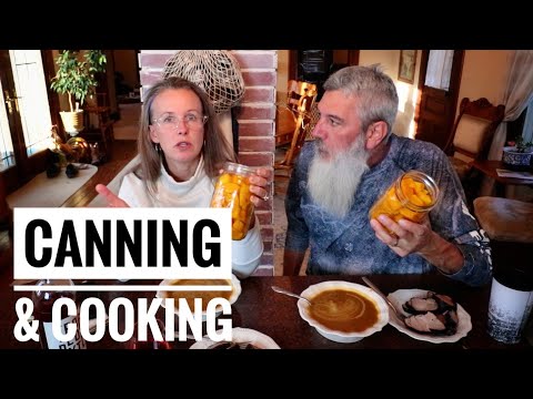 Видео: Консервирование тыквы и тыквенный суп | Специальный гость