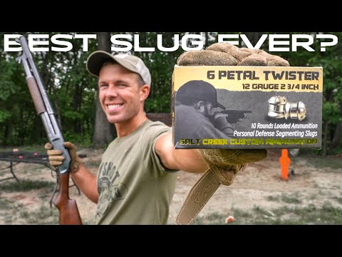 Видео: Самая эффективная пуля для самообороны в истории??? (12ga TWISTER)