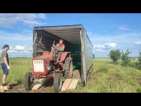 Видео: Купили прф_145 Бобруйскагромашь выгрузка.