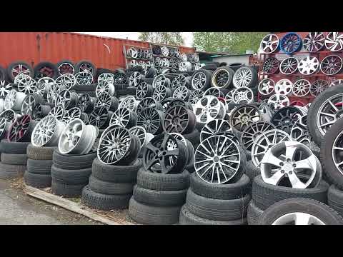 Видео: Много ЛИТЬЯ на продажу из Японии! Красивые литые диски.