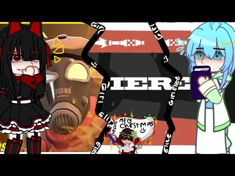 Видео: GATE реагируют на //Встречайте тяжеловеса, встречайте солдата и [SFM] Очень тёплый Шмождественски...