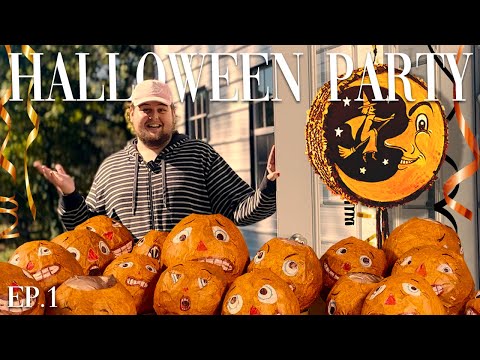 Видео: Тыквенные фонари, призрачная пиньята и ДЕРЕВНЯ!! | ХЭЛЛОУИНСКИЙ БАЛ ЭЙДЕНА | Эпизод 1