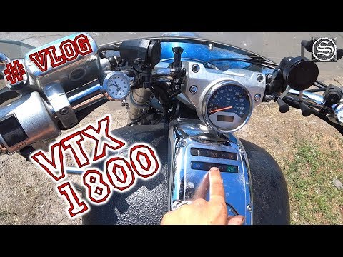 Видео: Тест Honda VTX 1800 и черновая спицовка колес.