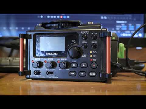 Видео: Tascam DR-60D mkII. Особенности эксплуатации.  Подключаем в разъем 3\4. Обзор 2