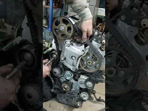 Видео: заміна ГРМ двигун dw8 Фіат Скудо 1,9 простий дизель