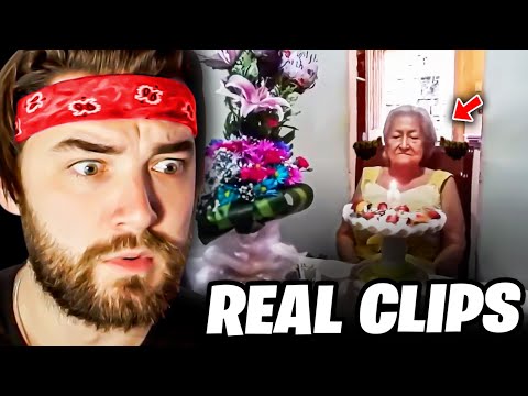 Видео: Реакция KingWoolz на УБЕДИТЕЛЬНЫЕ кадры с привидениями! | BizarreBub