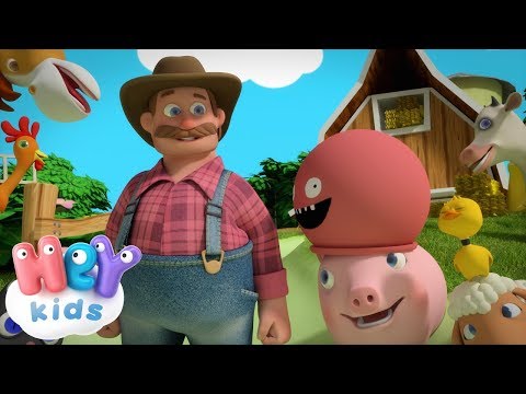 Видео: Чичо Доналд Има Ферма 🐷 Животни за деца | HeyKids - Детски Песни