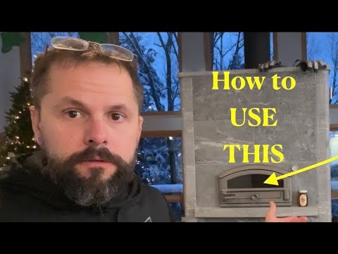 Видео: Дровяная печь для пиццы. Каменная печь Tulikivi.