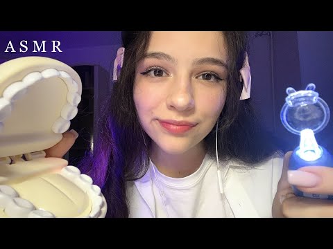 Видео: АСМР СТОМАТОЛОГ *вылечу твой зубик* 🦷💗