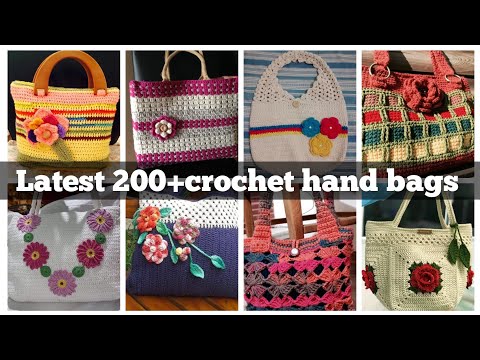 Видео: 200+ привлекательных моделей сумок через плечо для женщин/новые стильные модели сумочек, связанны...