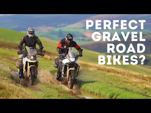 Видео: Suzuki | Обзор V-Strom 800 DE против Honda Transalp XL750 | Журнал Brake