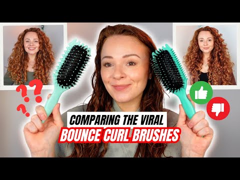 Видео: СРАВНЕНИЕ РАСЧЕСОК ДЛЯ ПРИДАНИЯ ЛОКОНОВ: Определение щетки EdgeLift Brush и щетки Volume EdgeLift...