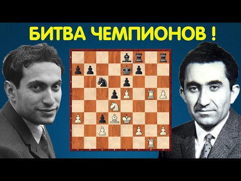 Видео: Михаил ТАЛЬ – Тигран ПЕТРОСЯН | Москва, 1957 | Шахматы
