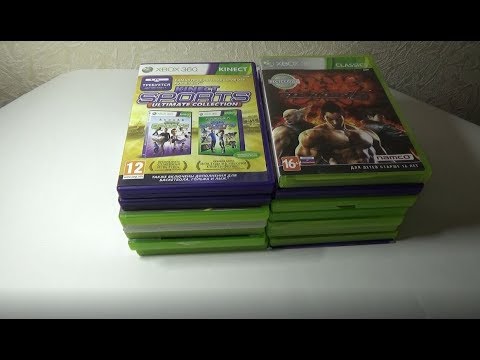 Видео: Моя коллекция игр xbox 360