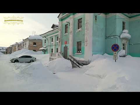 Видео: Воркута. 11.03.25. Старый город. Сталинки их подъезды.