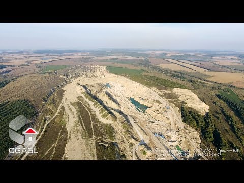 Видео: Аэросъемка карьера "Мордовцемент" (Республика Мордовия)