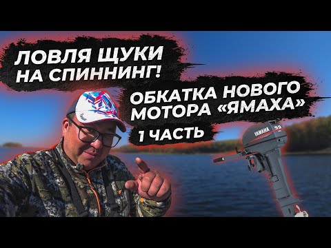 Видео: Рыбалка на щуку. Ловля щуки на джиг. рыбалка 2022. ОБКАТЫВАЮ НОВЫЙ МОТОР YAMAHA. fishing. ЧАСТЬ 1