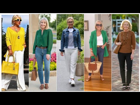 Видео: Натуральные образы для женщин старше 50, 60, 70 лет | Летняя мода 2025 для женщин #womenoutfitsideas
