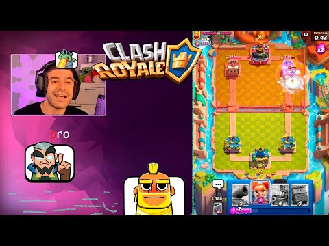 Видео: Narek  апает рейтинг в Clash Royale