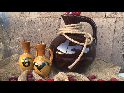 Видео: Արցախի հոնից ազնվական ըմպելիք / Artsakhi honits aznvakan @mpeliq / Арцахский бренд Напиток из кизила